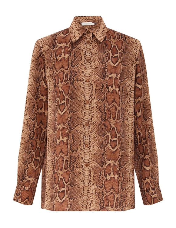 Hypnotic Shirt - Toffee Snake