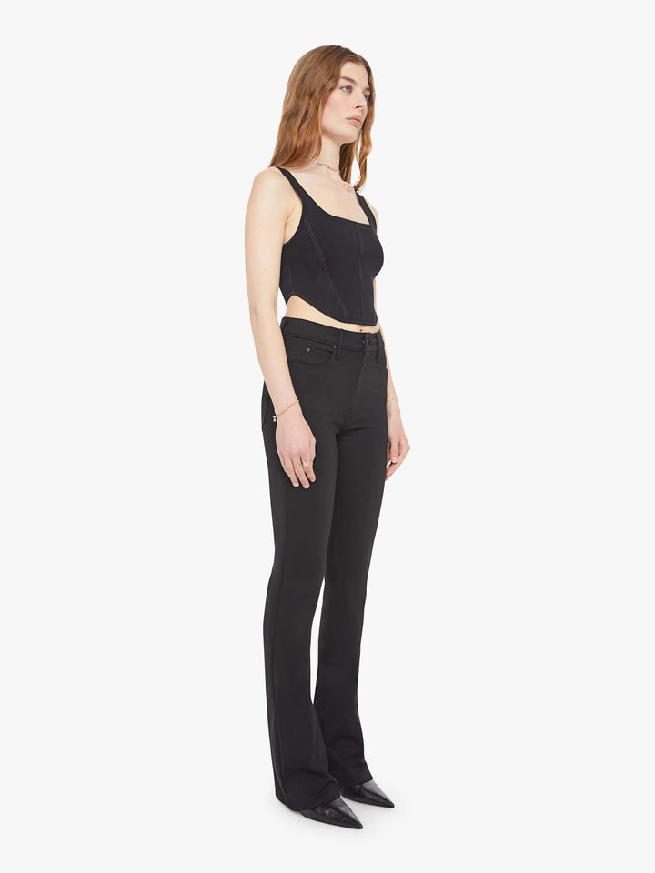 High Waisted Runaway Jean - Black