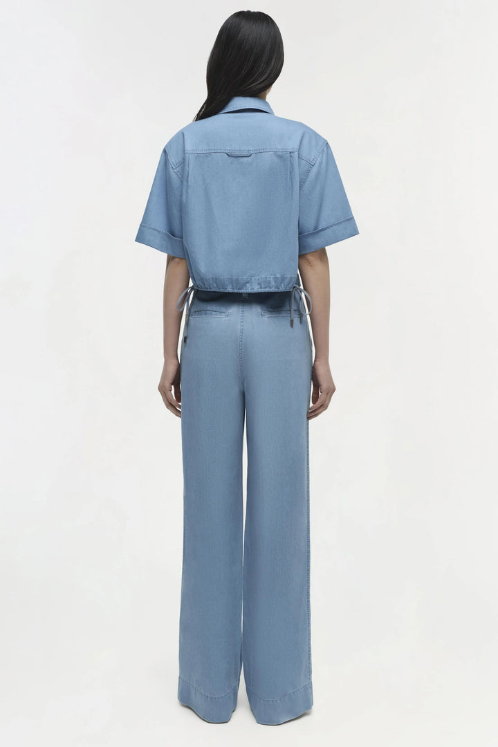 Coralena Wide Leg Pant - Stratus