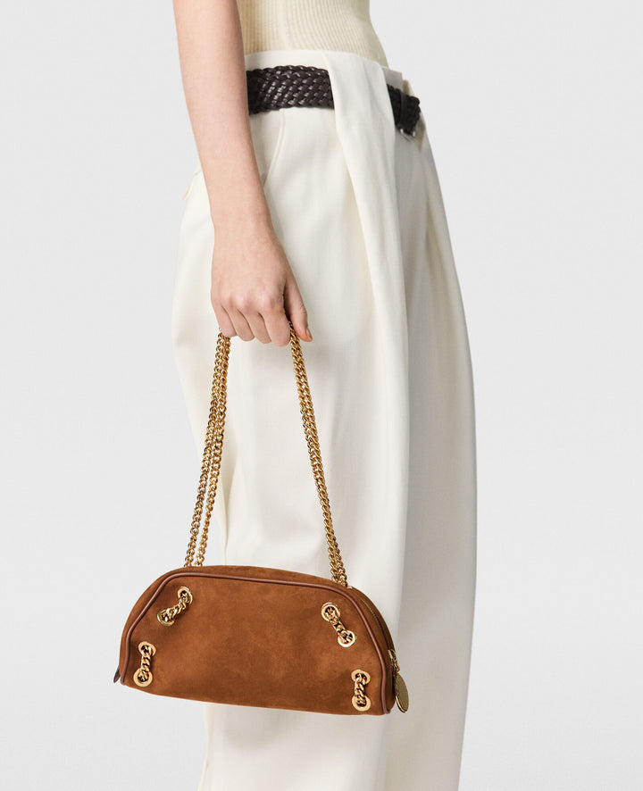 Falabella Bowling Shoulder Bag - Brandy