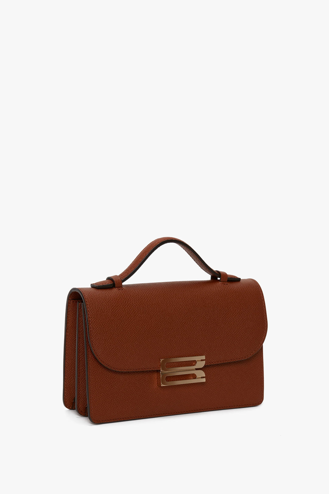 MINI DORIAN BAG - Tan Smooth Leather