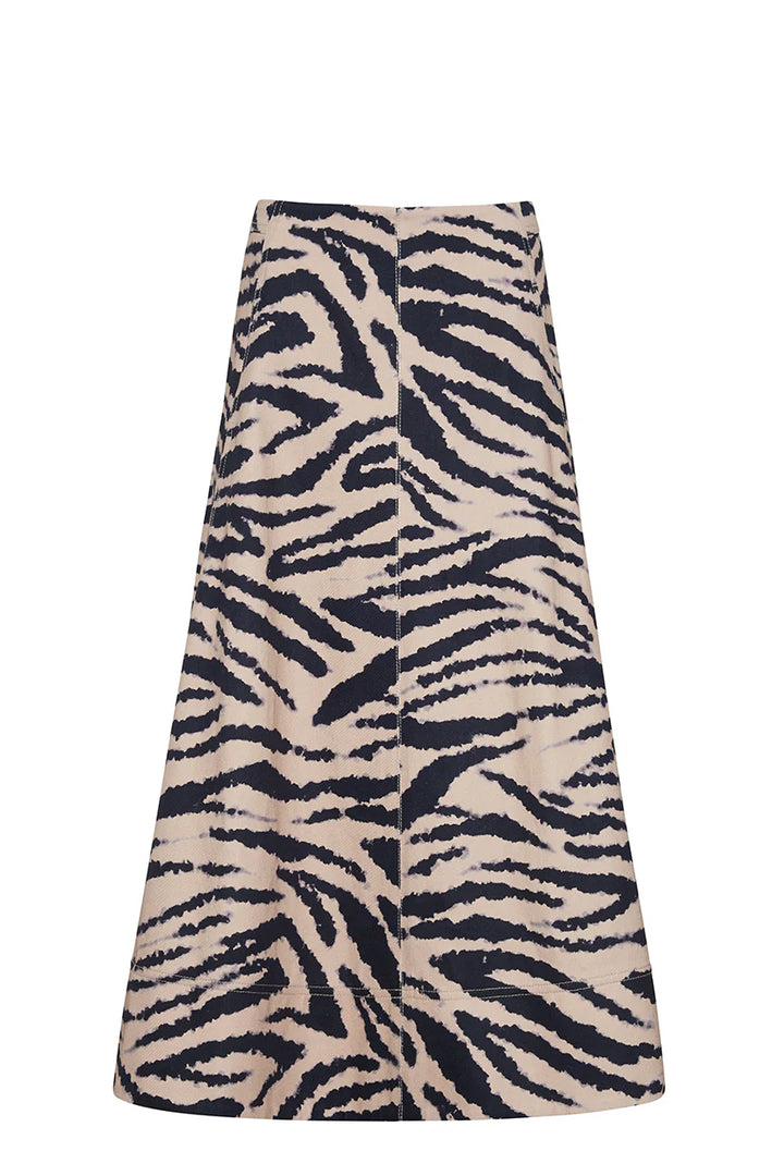 AISHA SKIRT - Zebra Blush