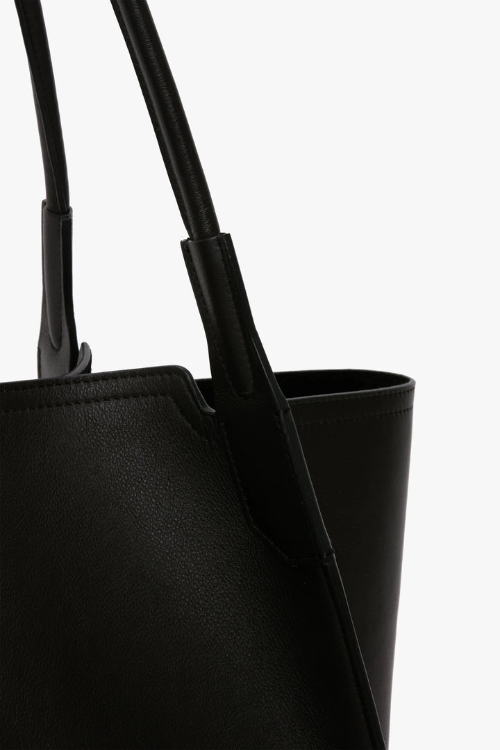 Large Victoria Tote In Black Soft Leather