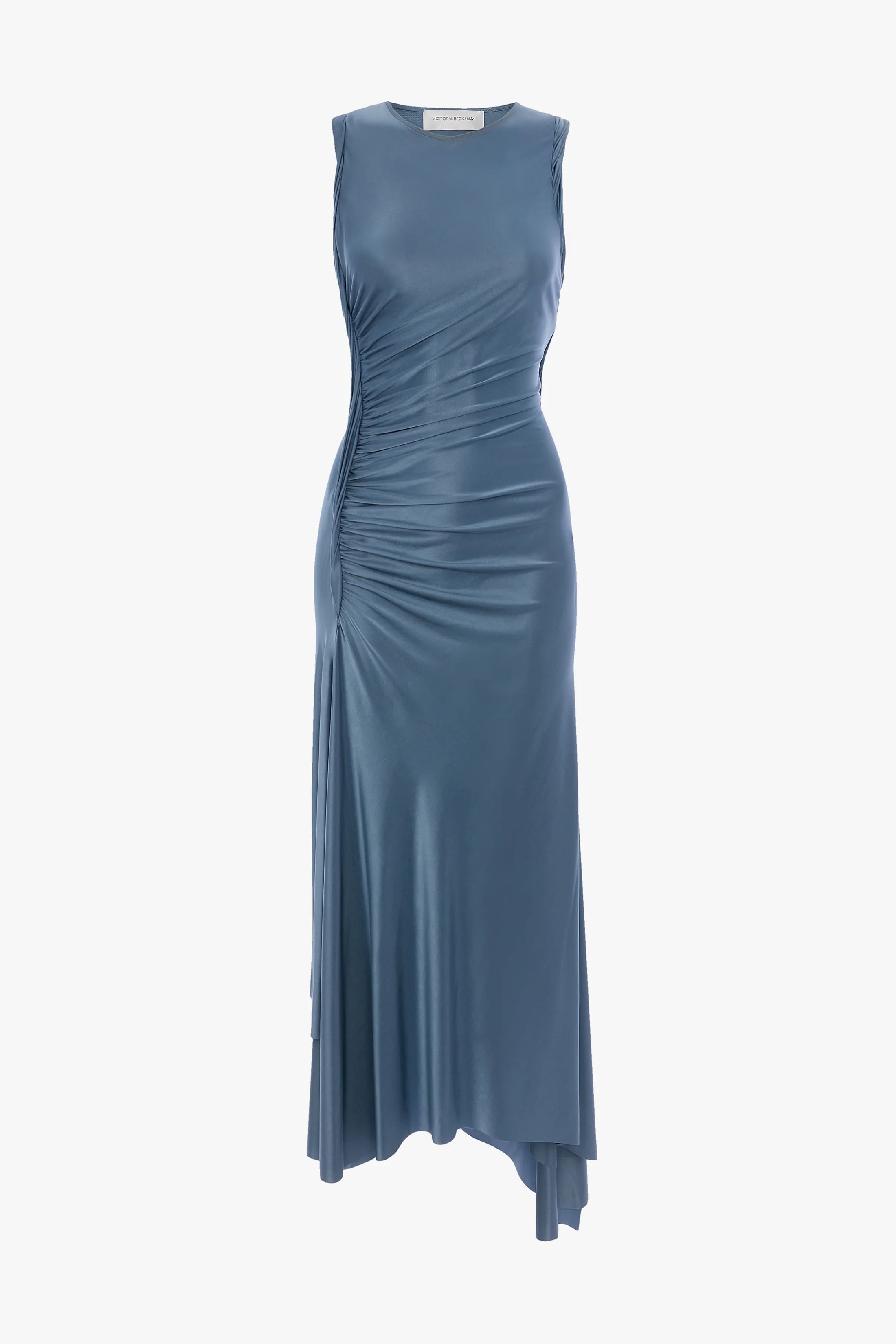 victoria beckham strapless dress Sleeveless Twist Detail Dress