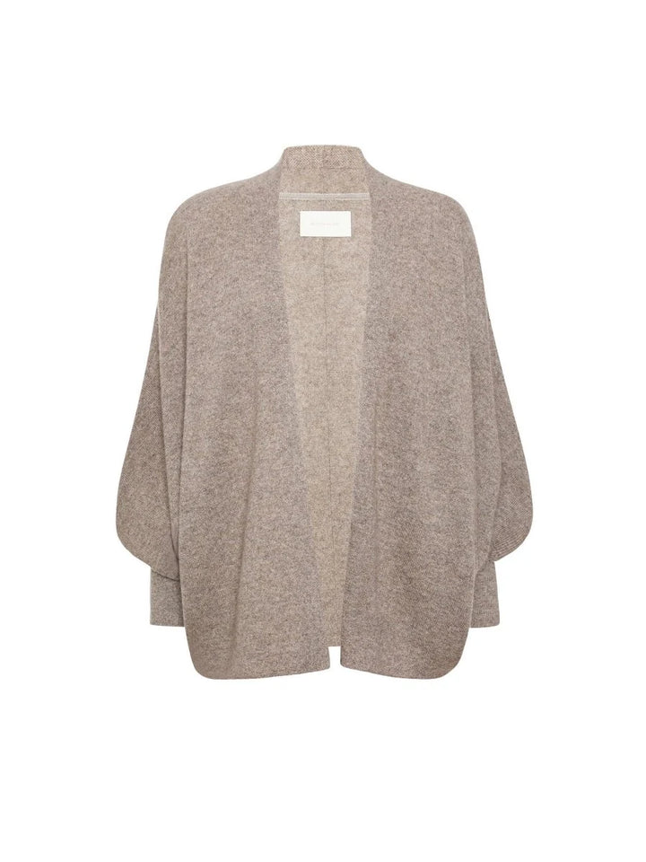 Maya Cashmere Shrug - Otter Melange