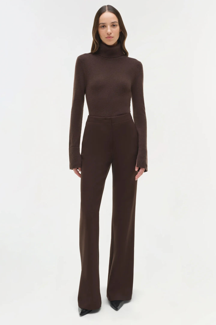 KENNA TROUSER - Chocolate