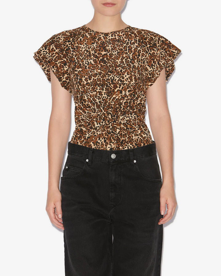 TULLYA TOP - Leopard