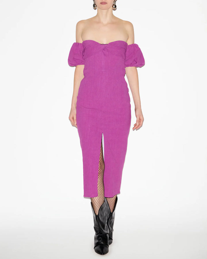 Darlena Dress - Purple