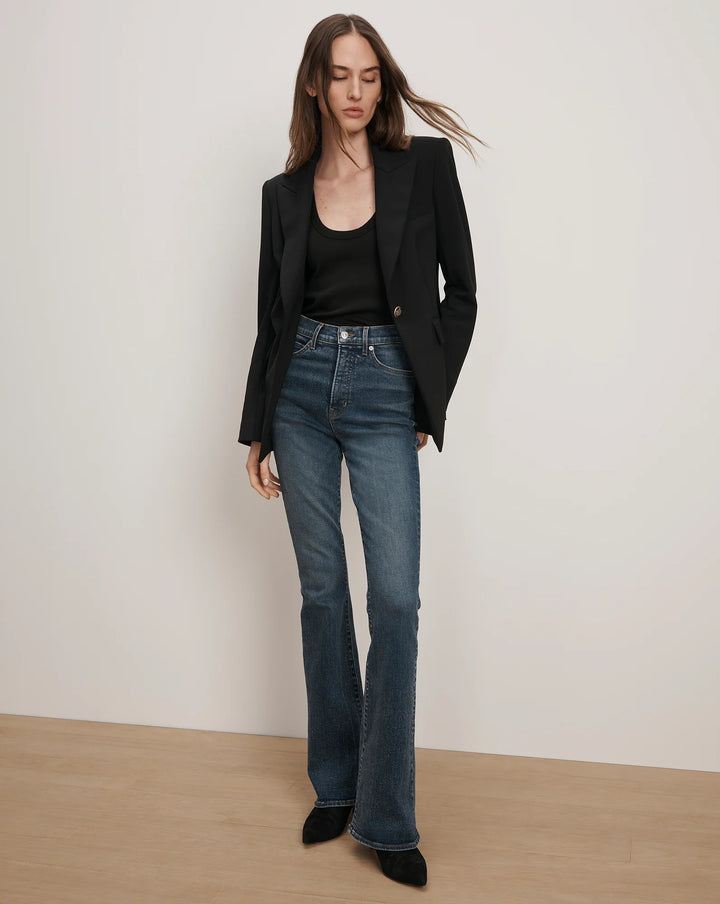 NAIRA DICKEY JACKET - Black