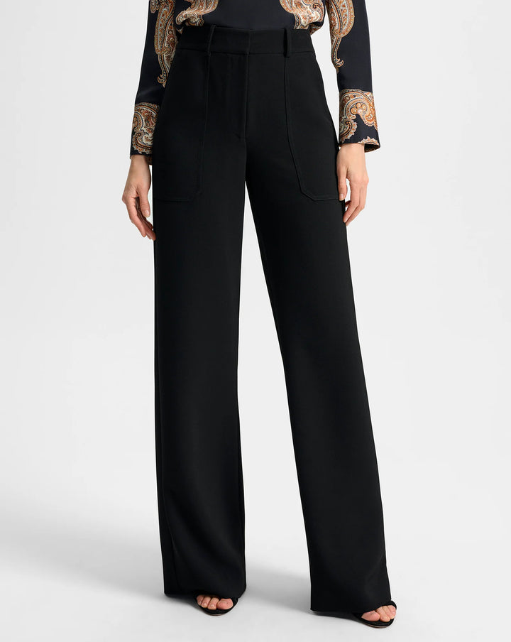 Cole Wide-Leg Pant - Black