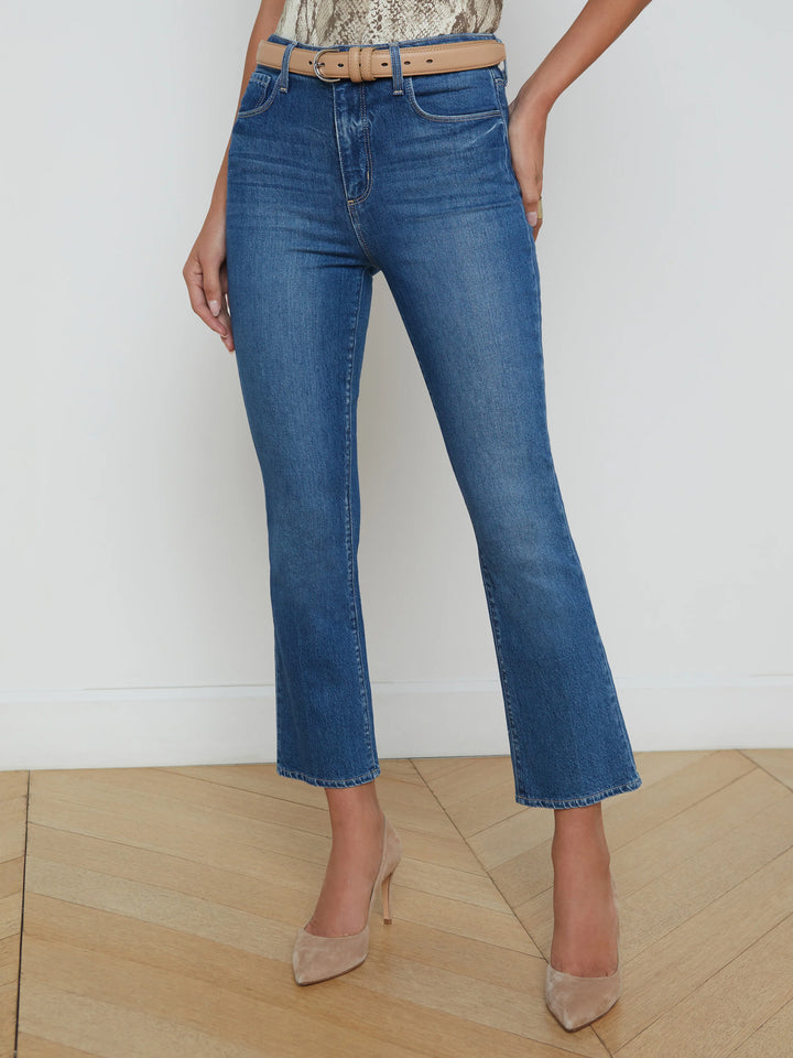 Mira Cropped Bootcut Jean - Stockton