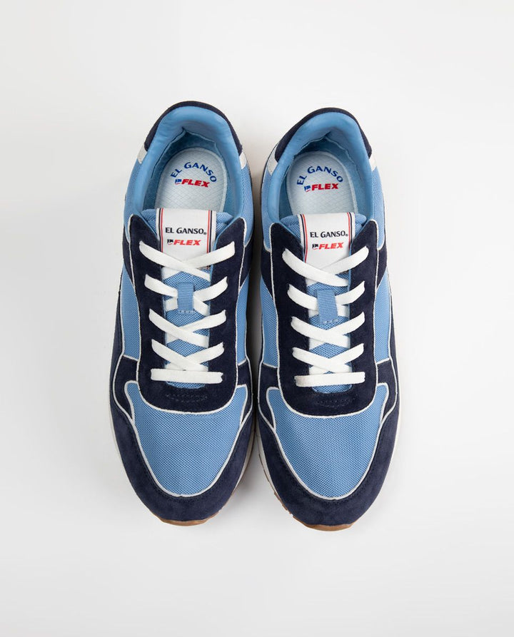 Track Mix Sneaker - Navy/Blue