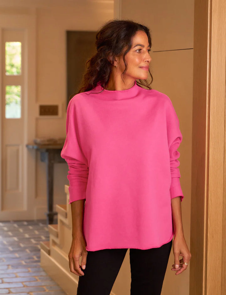 Effie Long-Sleeve Funnel Neck Capelet - More Colors Available