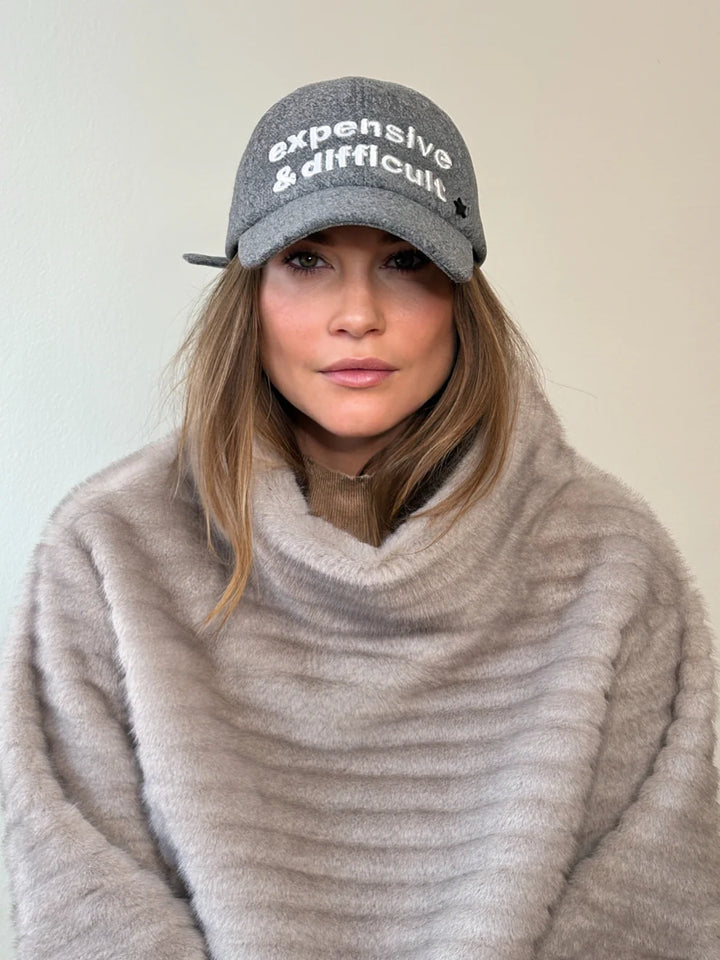 Expensive & Difficult Cap - Grey
