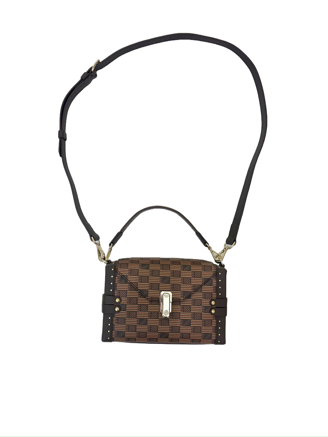 VICTORIA HANDBAG - Brown