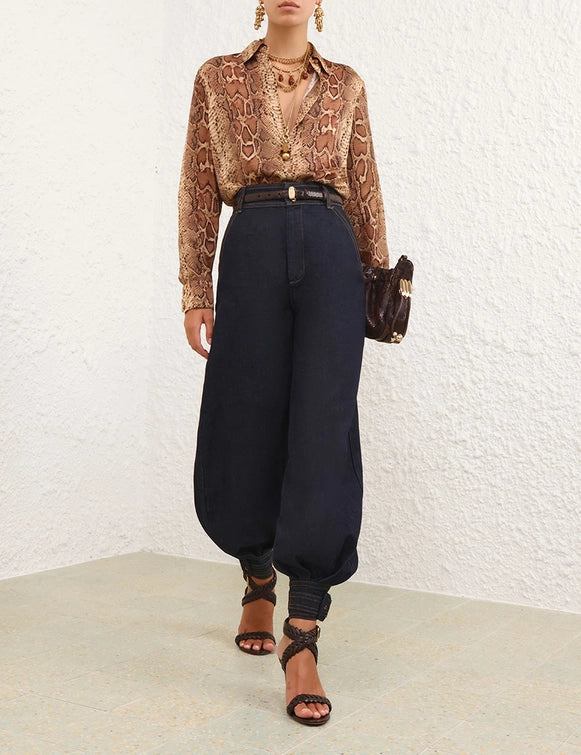 Hypnotic Shirt - Toffee Snake