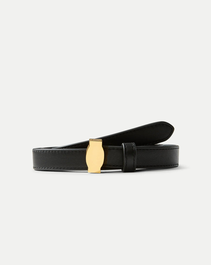 Dash Leather Belt - Black