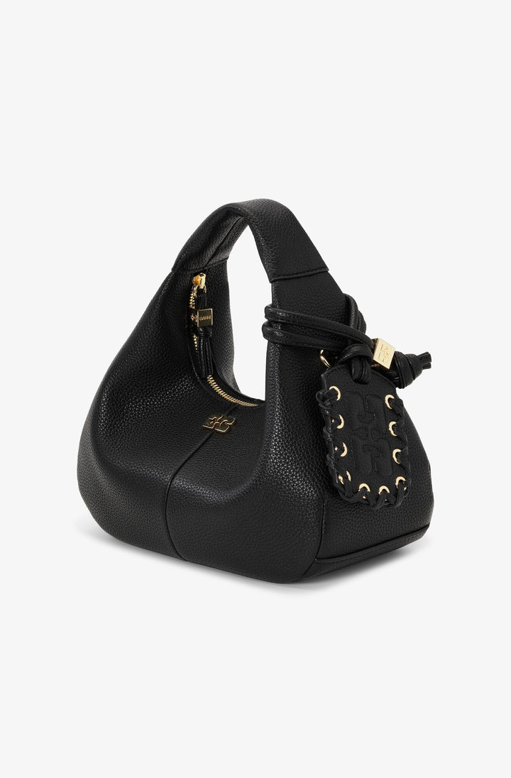 Mini Hobo Bag - Black