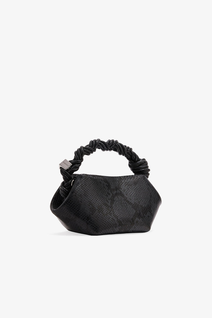 Snake Mini Bou Bag - Black