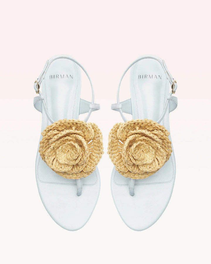 Sadie Flower Flat - Serene Blue