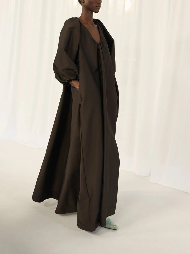 Dress George - Chocolate Brown