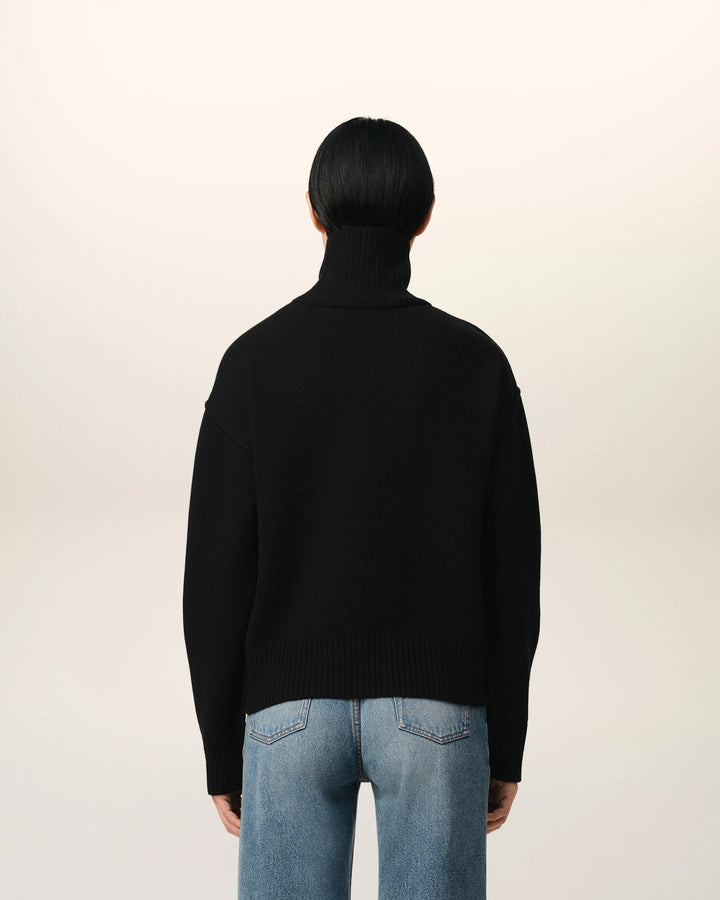 Ami De Coeur Funnel Neck Sweater - More Colors Available