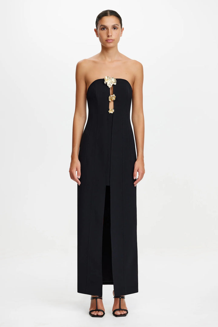 HAWICK MAXI DRESS - Black