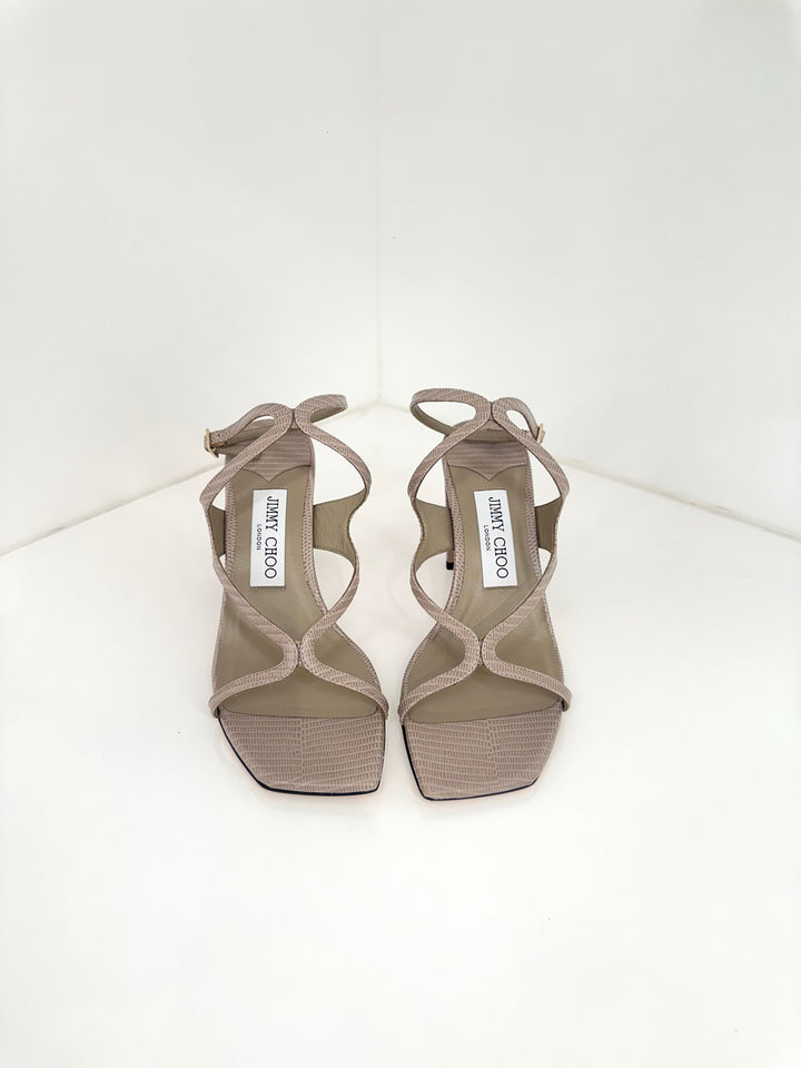 AZIE 85MM HEEL - Taupe