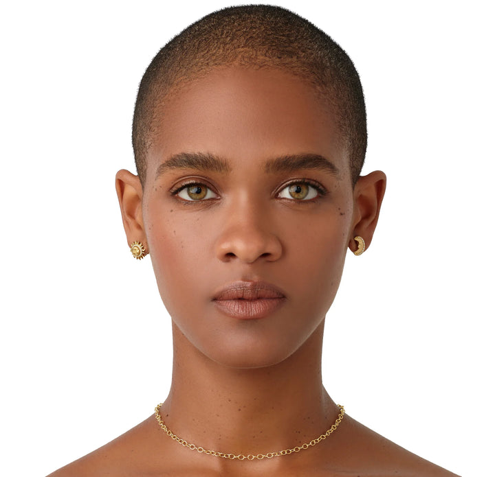 18K SOLE LUNA EARRINGS