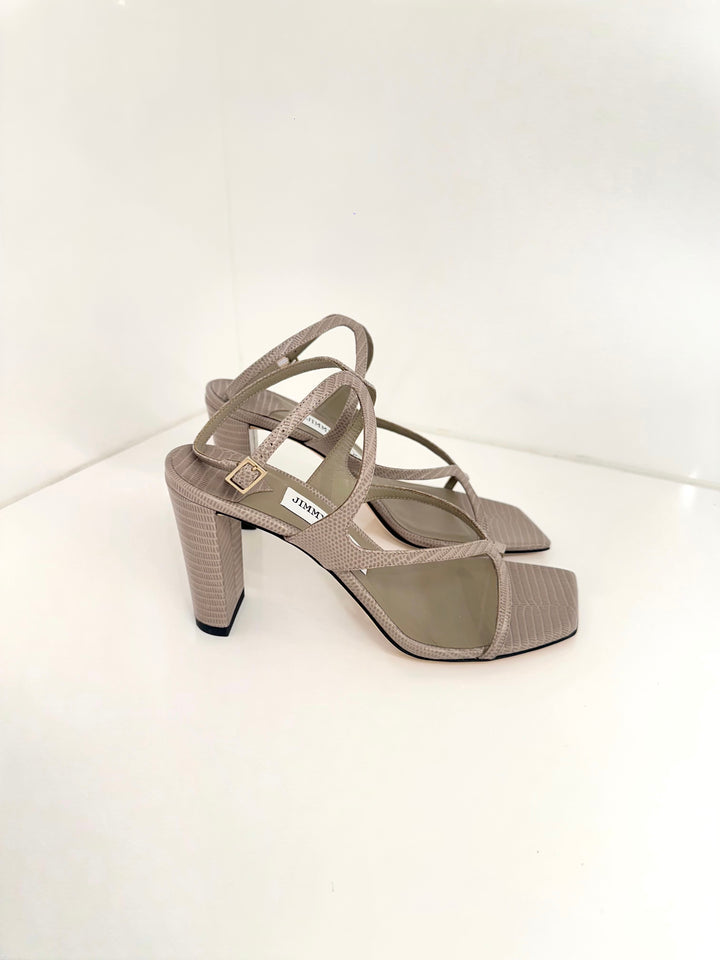 AZIE 85MM HEEL - Taupe