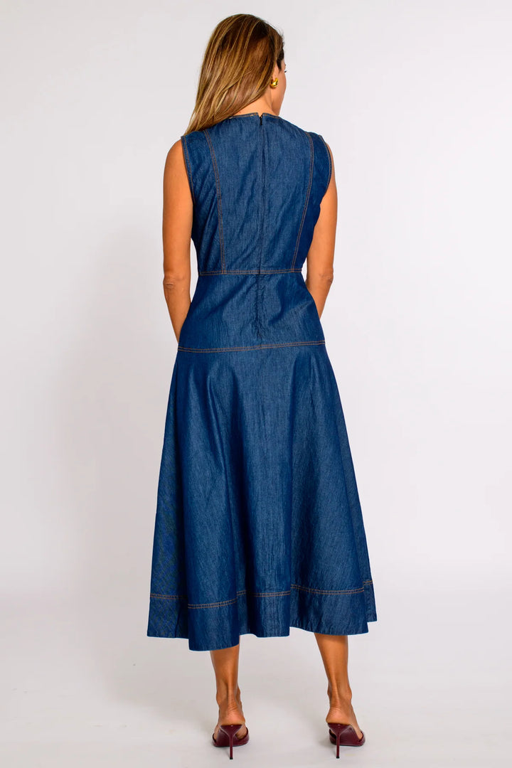 CLAIRE DRESS - Denim