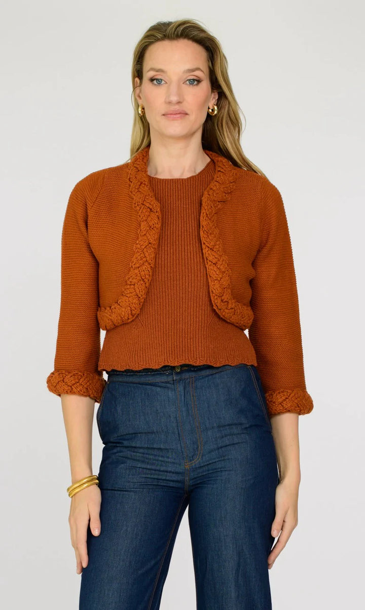 HONEY CARDIGAN - Amber