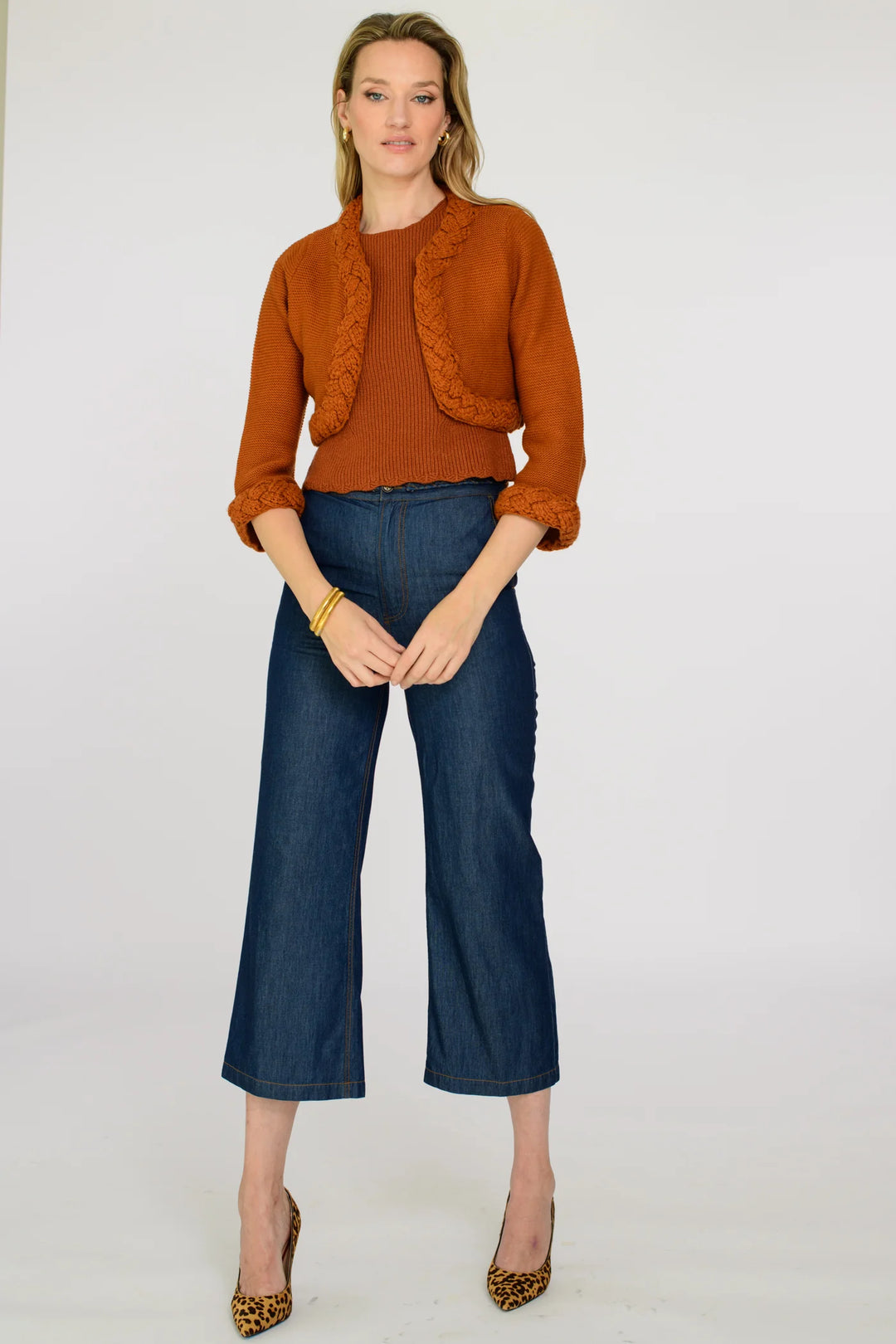 HONEY CARDIGAN - Amber