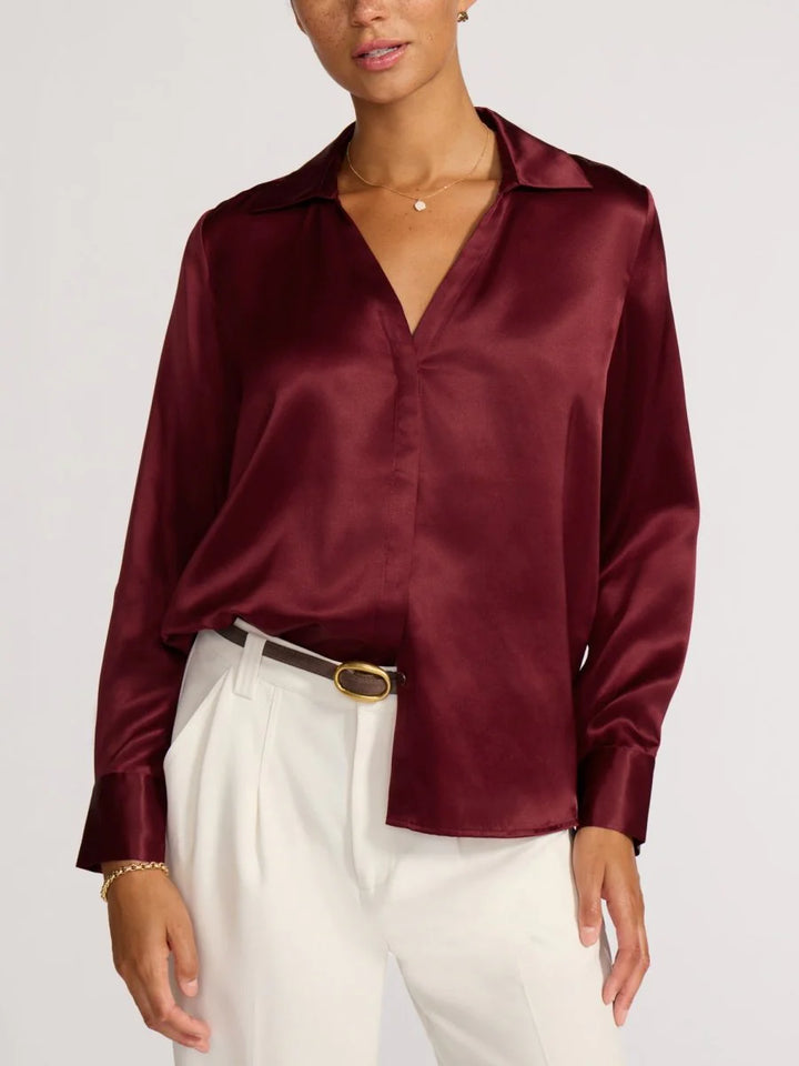 Eden Blouse - Claret