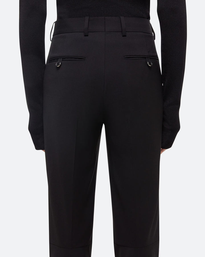 Curved Car Trousers - Black