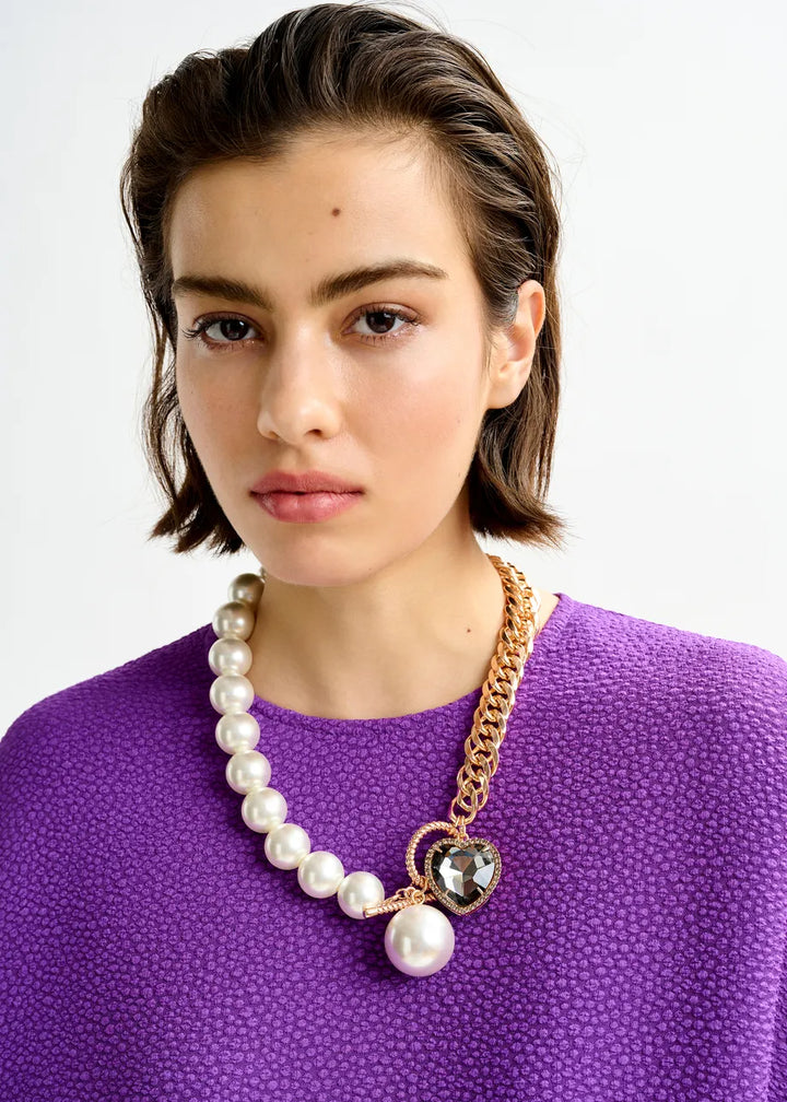 IMASSIVE NECKLACE - Gold/Off-White