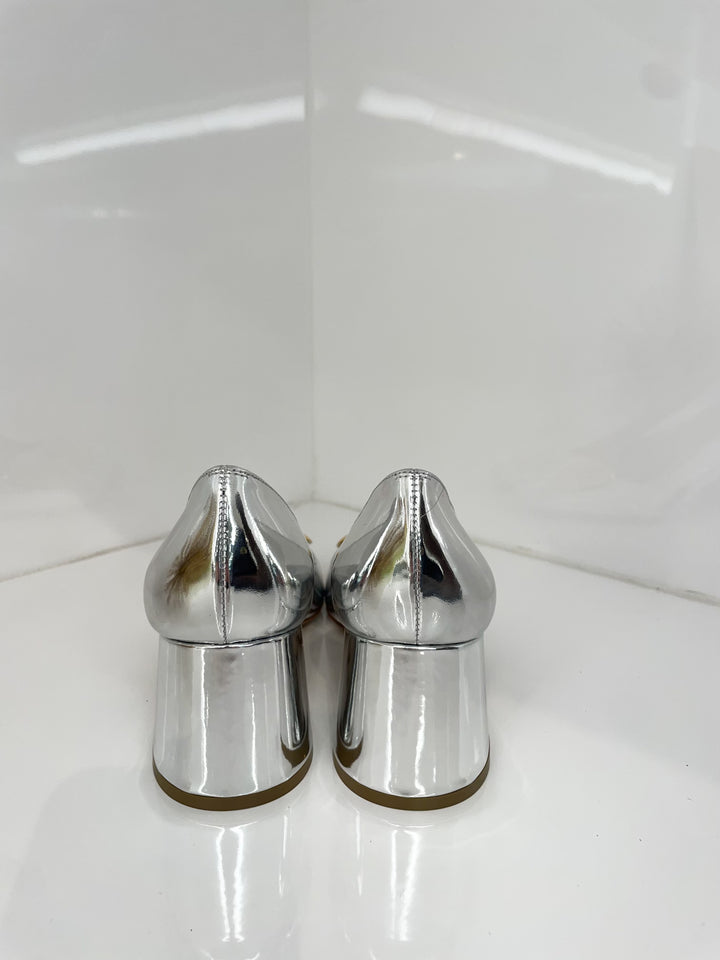 Naxos Cromato Pump - Silver