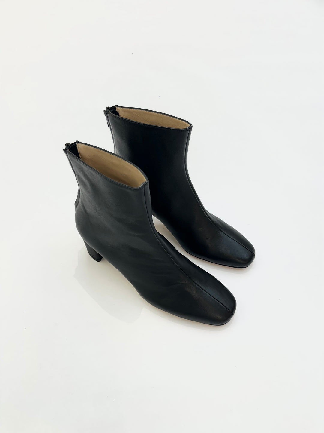 ZIP-BACK BOOT - Black