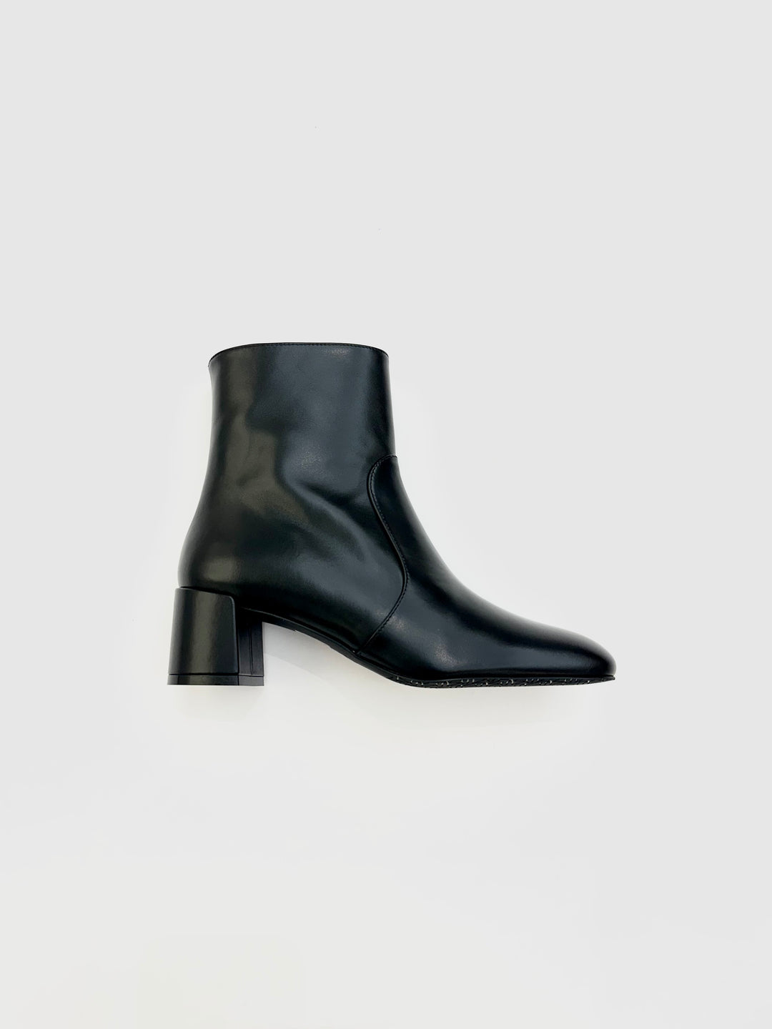 MAEVE BOOTIE IN SMOOTH CALF - Black