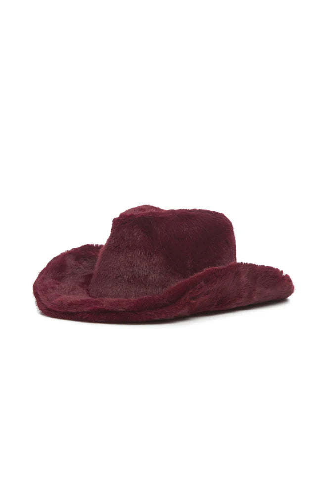 The Carter Cowboy Hat - Burgundy