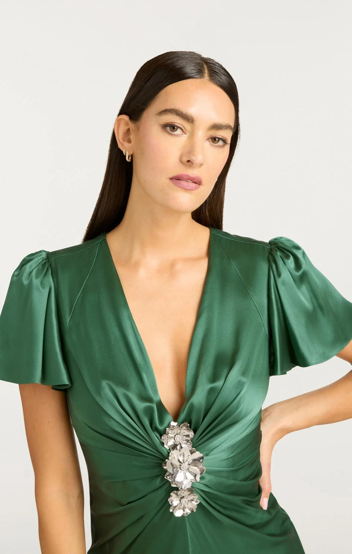 Kordyn Dress - Forest Fog