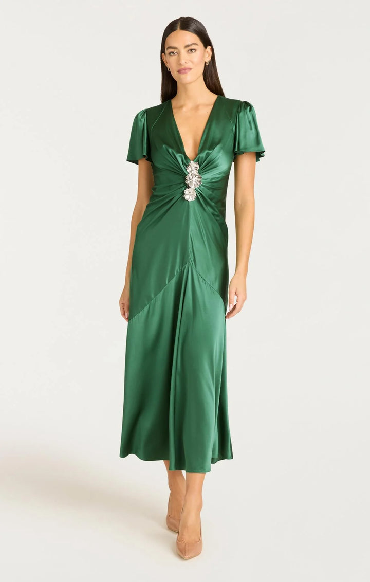 Kordyn Dress - Forest Fog