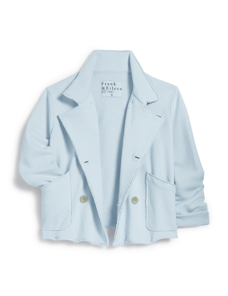 Mini Belfast Cropped Sweatshirt Peacoat - More Colors Available