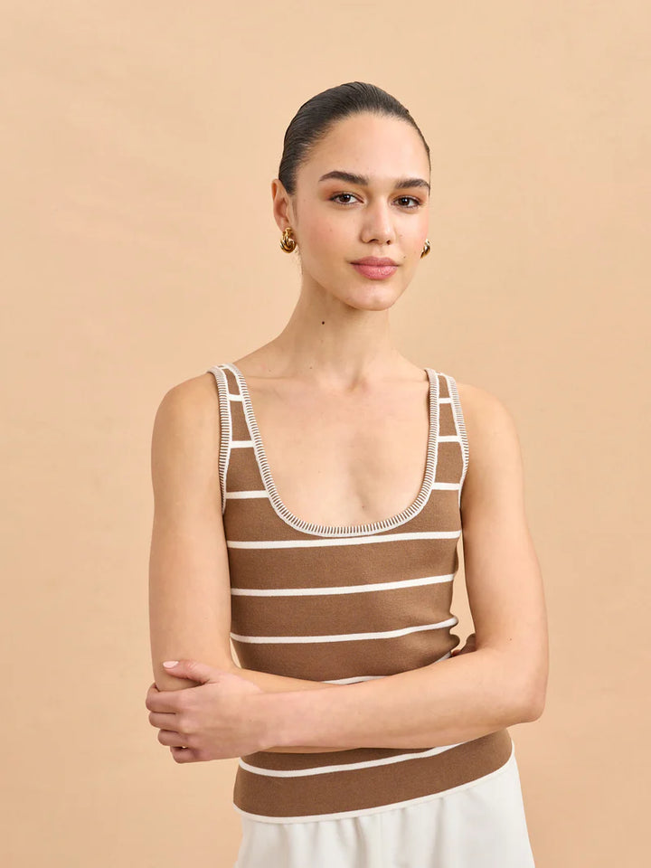 LEO STRIPED TANK - More Colors Available