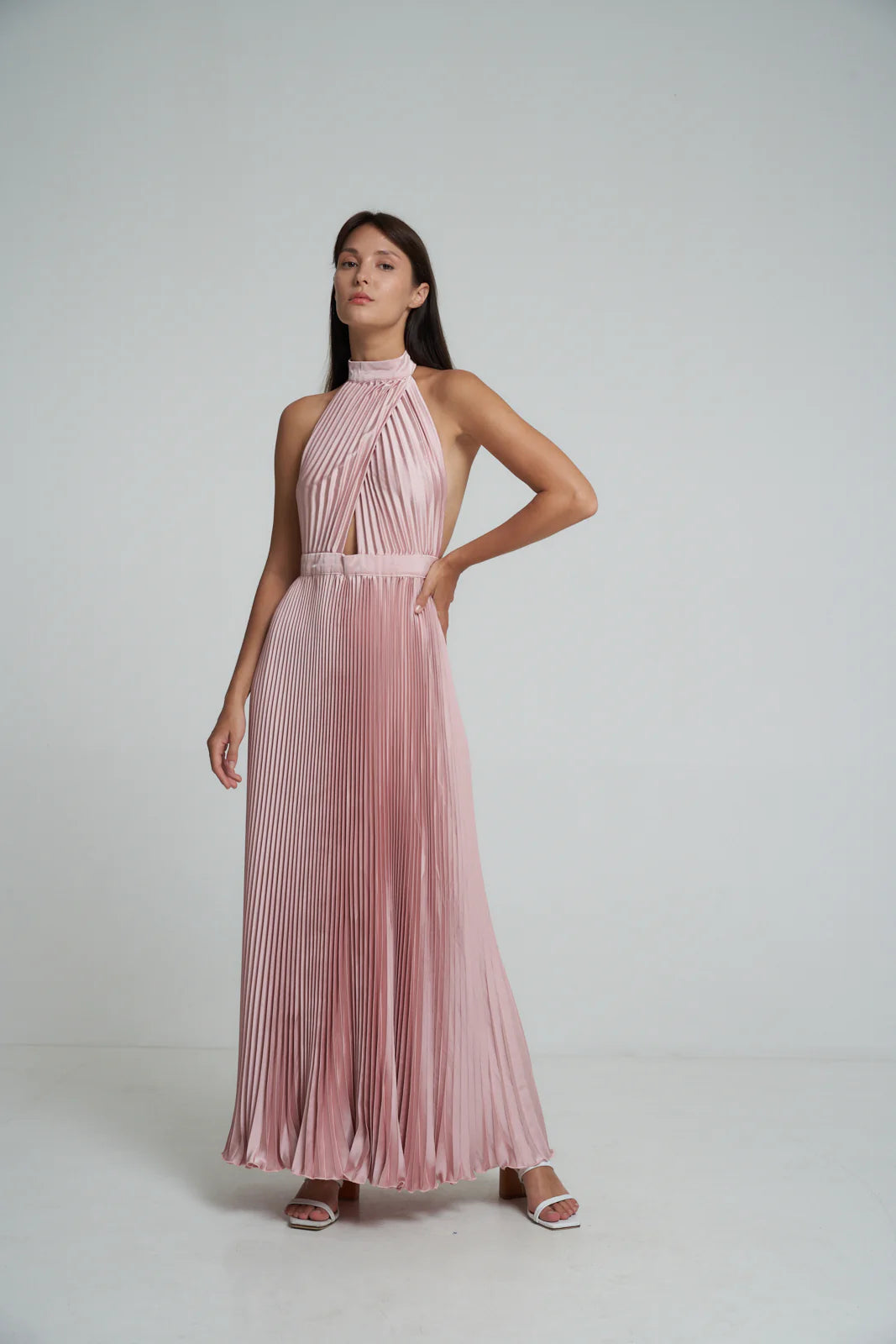 ballet length evening dresses women's light pink ballet dress Ballerina Daydream Midi Dress Fairy Tong