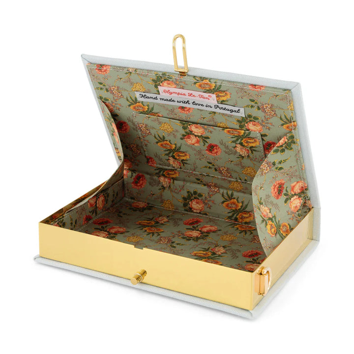 Love Finds The Way (Light Blue) Book Clutch