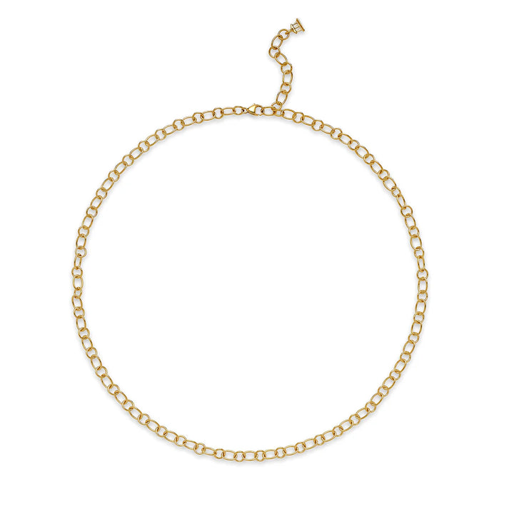18K RIBBON CHAIN 18"