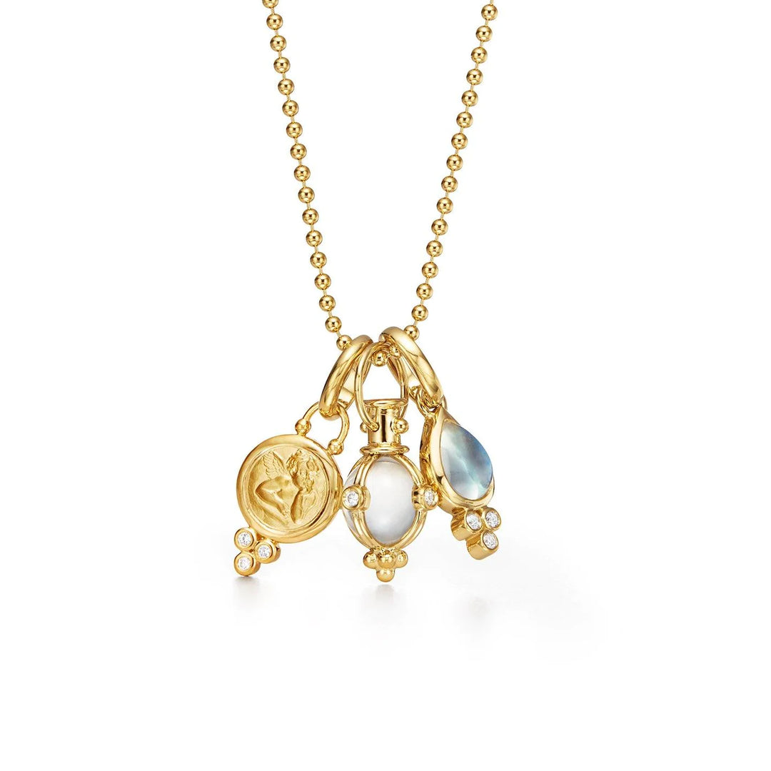 18K SIGNATURE CHARM NECKLACE