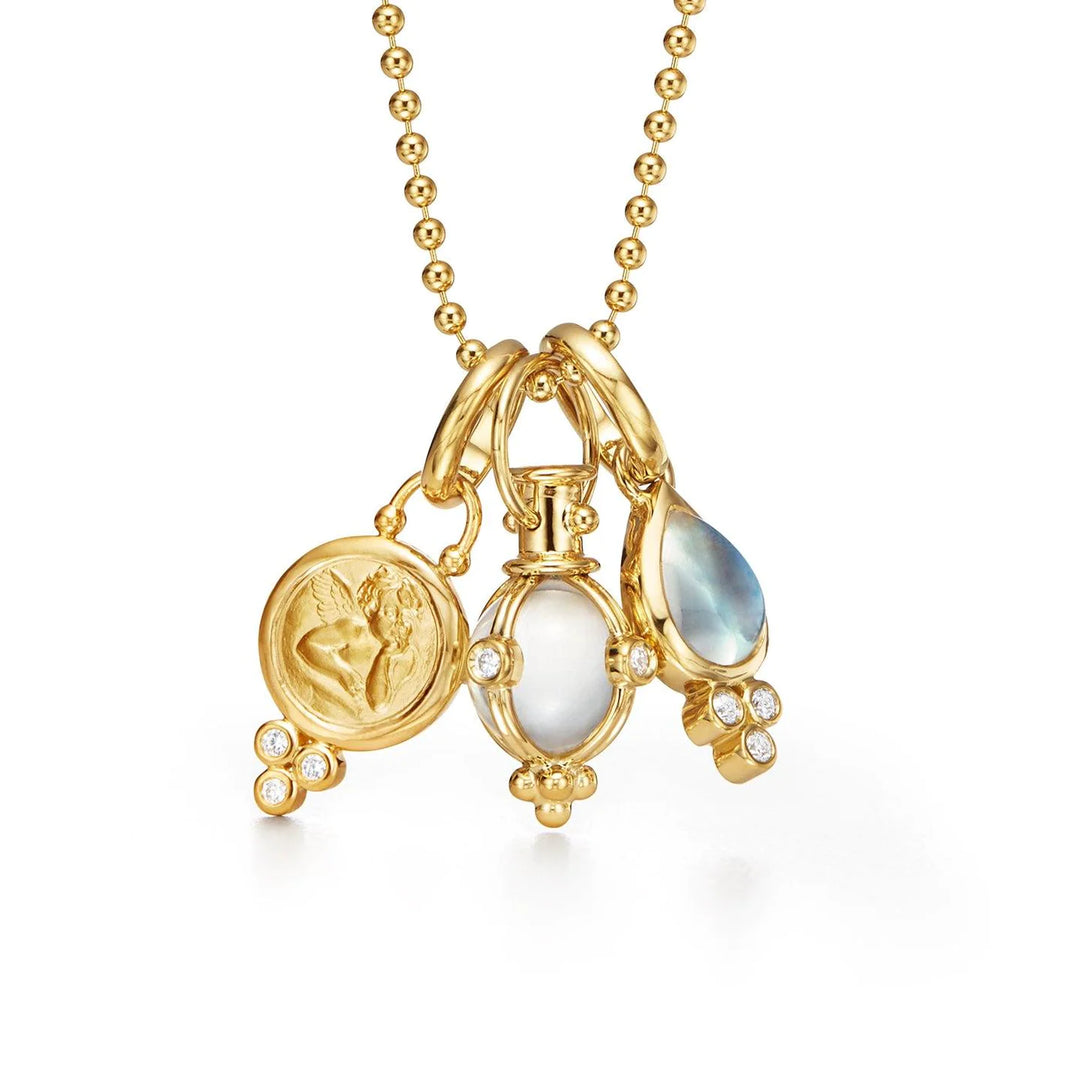 18K SIGNATURE CHARM NECKLACE