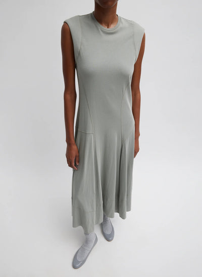 T-Shirt Sleeveless Dress - Pumice Gray